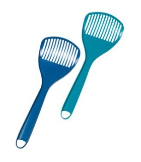 Pelle pour bac à chat rond