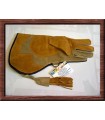 GANT CUIR SUEDE [2] LARGE - CAMEL / NATUREL - 36.CM