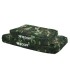 Coussin déhoussable WOOFF vert camoufflage  n55x75x15 cm