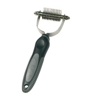 Black Line Peigne démeloir rateau 12 dents court