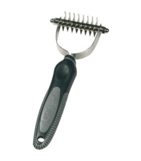 Black Line Peigne démeloir rateau 8 dents court