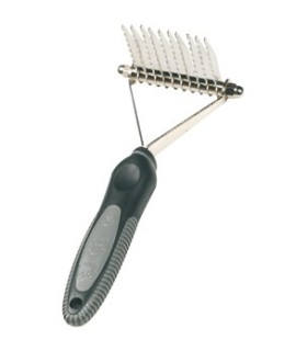 Black Line Peigne démeloir rateau 10 dents