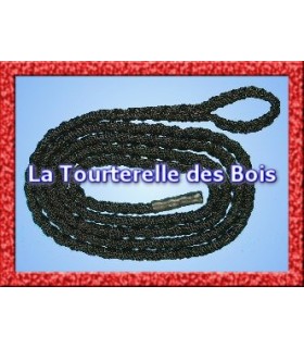 Longe tressée avec boucle 1.20 mètre - Large