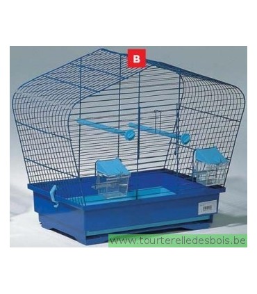 Cage oiseau bleue OTTO