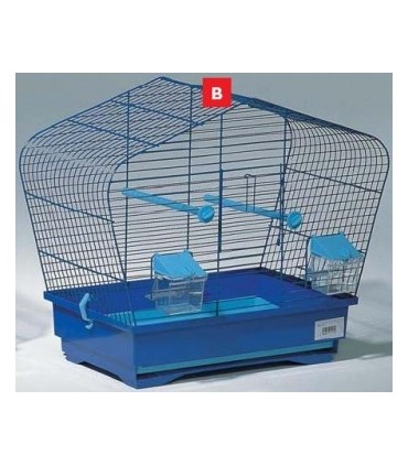 Cage oiseau bleue OTTO