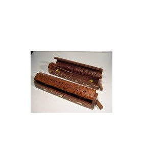 Coffret encens en bois - 30*5*5cm