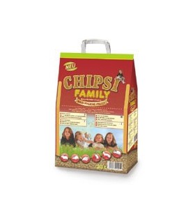 CHIPSI Family 20 Litres - litière maïs - 12 Kg