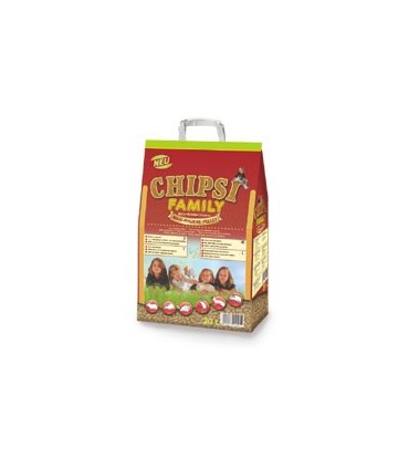 CHIPSI Family 20 Litres - litière maïs - 12 Kg