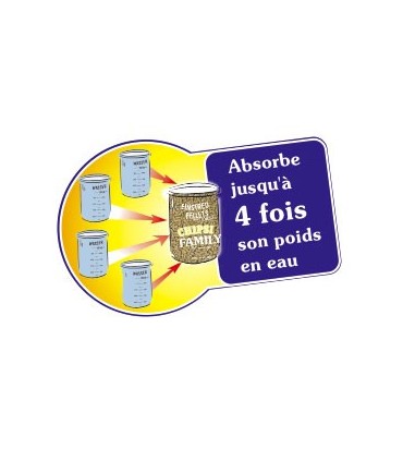 CHIPSI Family 20 Litres - litière maïs - 12 Kg