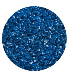 AQUALITY Gravier pour aquarium NEON bleu 1 Kg