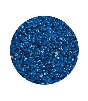 AQUALITY Gravier pour aquarium NEON bleu 1 Kg