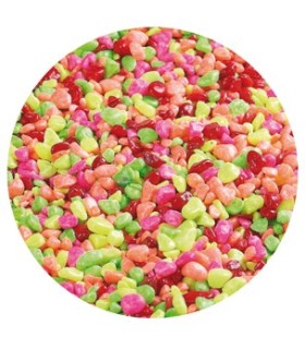 AQUALITY Gravier pour aquarium NEON rainbow  1 Kg