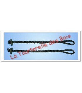 Jets en nylon, la paire - Large