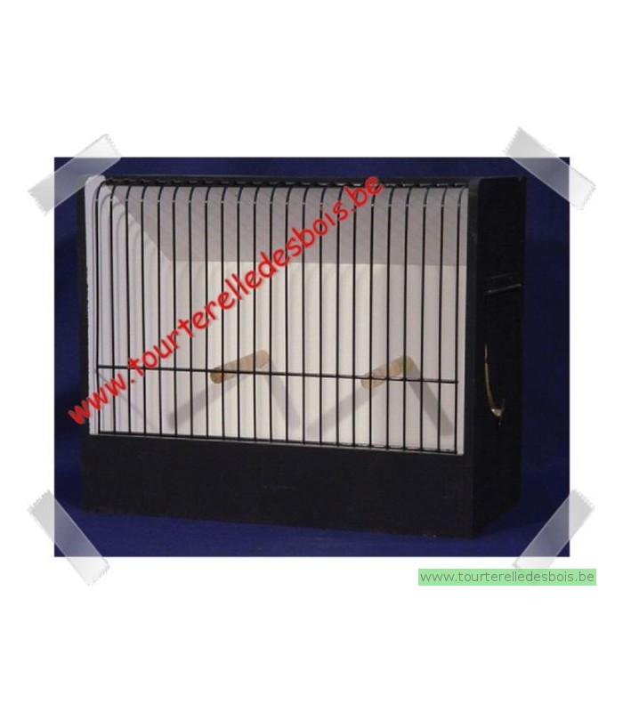 Cage exposition chromée canari 30 x 36 x 15 cm