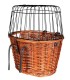 Panier vélo osier avec grillage44x48x33 cm