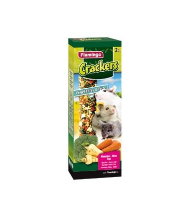 Cracker légumes &amp; poissons - 140 grs. - 2 pièces
