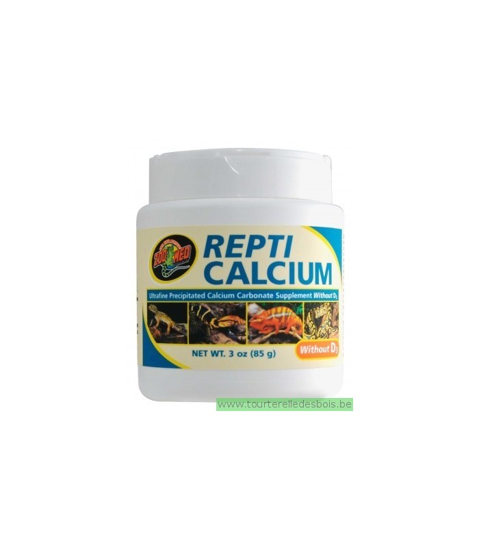 ZM REPTI CALCIUM WITHOUT D3 85 GRS