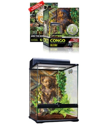 PT-2658 KIT TERRARIUM CAMEROON n45X45X60CM