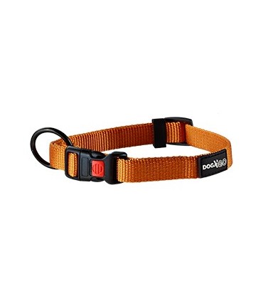 DOGX TO GO COLLIER NYLON ORANGE - SMALL