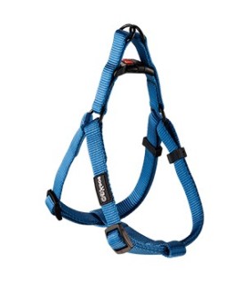 DOGX TO GO HARNAIS  NYLON BLEU - MEDIUM