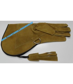 GANT CUIR SUEDE [2] LARGE - CHAMOIS - 36CM