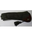 GANT AIGLE CUIR NUBUCK [4] LARGE - VERT OLIVE AVEC LOGO - 46CM