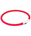 FLASH ANNEAU ROUGE LUMINEUX USB M/L - 45 CM DIAM - 10MM