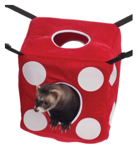 JOUET FURET -  HIGH ROLLER KUBUS FLEECE