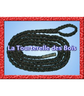 Longe tressée avec boucle 1.20 mètre -Small