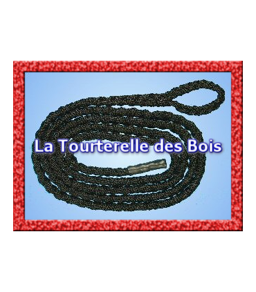 Longe tressée avec boucle 1.20 mètre -Small