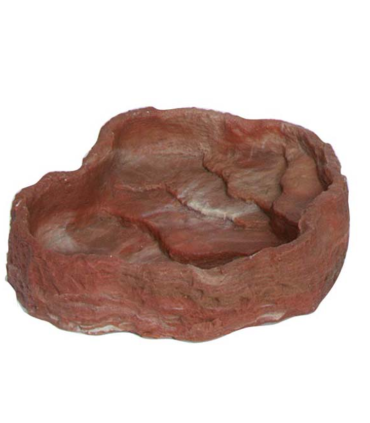 NAMIBA Terraced water bowl 28*26 CM Rouge
