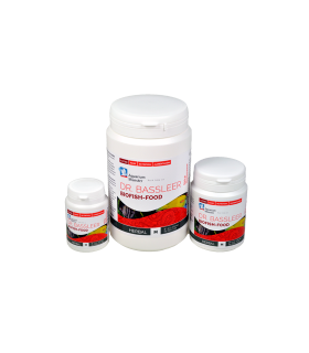 BASSLEER BIOFISH FOOD HERBAL - M - 600 GRS