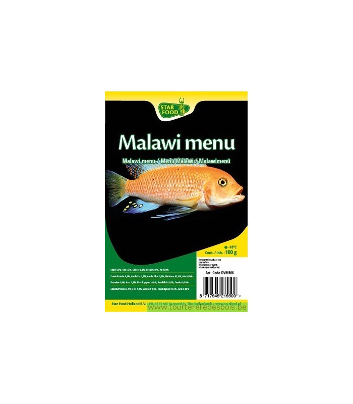 CONGELE- MENU MALAWI - 100GRS