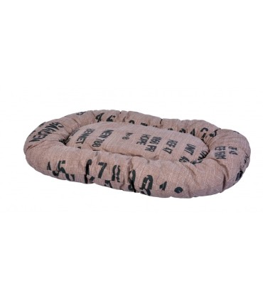 COUSSIN HELLO MAUVE PIQUE AU CENTRE - 90 CM