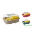 CAGE HAMSTER CANDY COULEURS MELANGEES 44X34X20CM