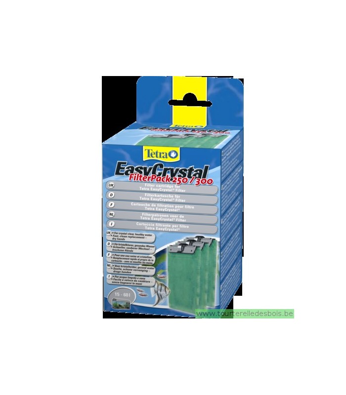 TETRATEC EASY CRYSTAL FILTERPACK A250/300 - 60 LITRES