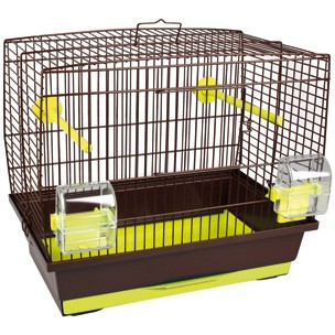 Cage Oiseau Buru Bruncitron Vert 402535cm