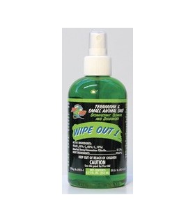 ZM Wipe Out 1  [WO-18]- Désinfectant,et  désodorisant pour terrariums
