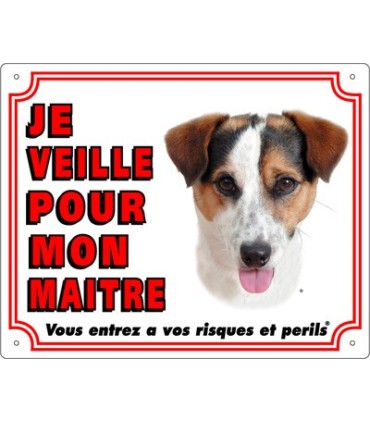 Panneau pvc Jack russel terrier poils lisses