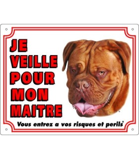 Panneau pvc Dogue de bordeaux