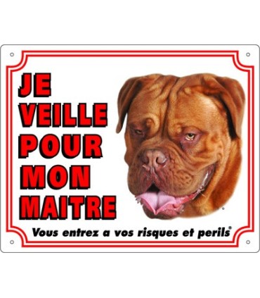 Panneau pvc Dogue de bordeaux