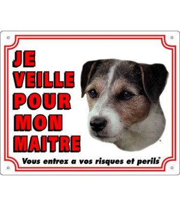 Panneau pvc Jack russel terrier poils durs