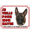 PANNEAU PVC BERGER BELGE MALINOIS