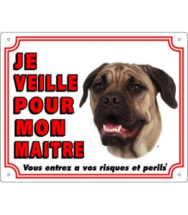 Panneau pvc Bullmastiff