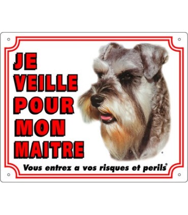 Panneau pvc Schnauzer