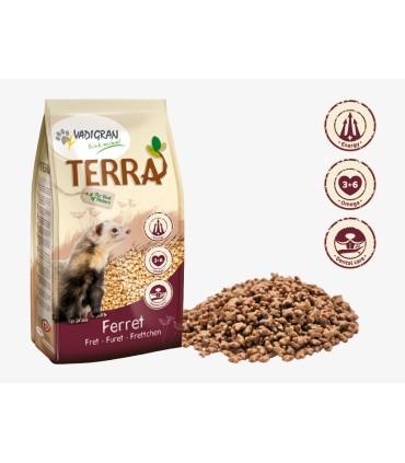 TERRA - MÉLANGE CROQUETTE FURET 800GRS