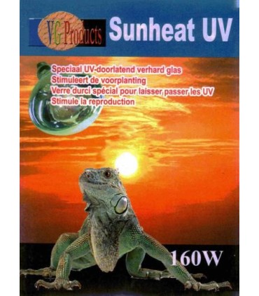 sunheat uv 160 watts