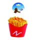 DOGTOY VINYL FOOD POMMES FRITES 13X10X7CM