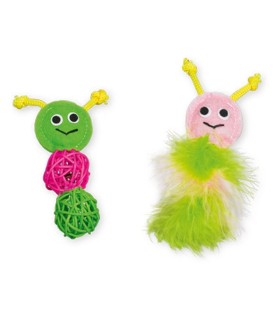 JC 2 CHENILLES SMILEY 10CM