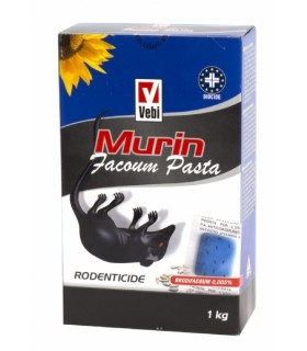 MURIN FACOUM PASTA - RODENTICIDE - 250 GRS